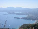 Ostrov Korfu a pobřeží u Ipsosu