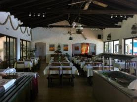 Ostrov Korfu a hotel Nautilus s restaurací