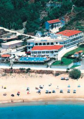 Ostrov Korfu s hotelem Belle Helene Beach - pláž