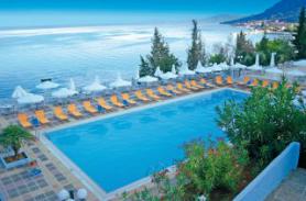 Hotel Costa Blue s bazénem na ostrově Korfu