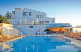 Část hotelu Costa Blue na ostrově Korfu
