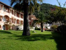 Ostrov Korfu a hotel Philoxenia se zahradou