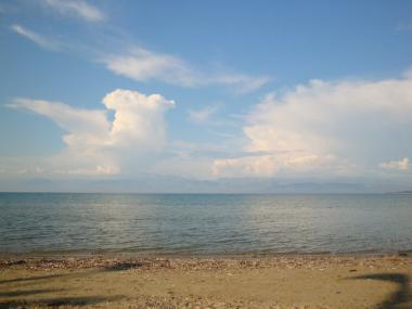 Korfu - pláž Roda beach